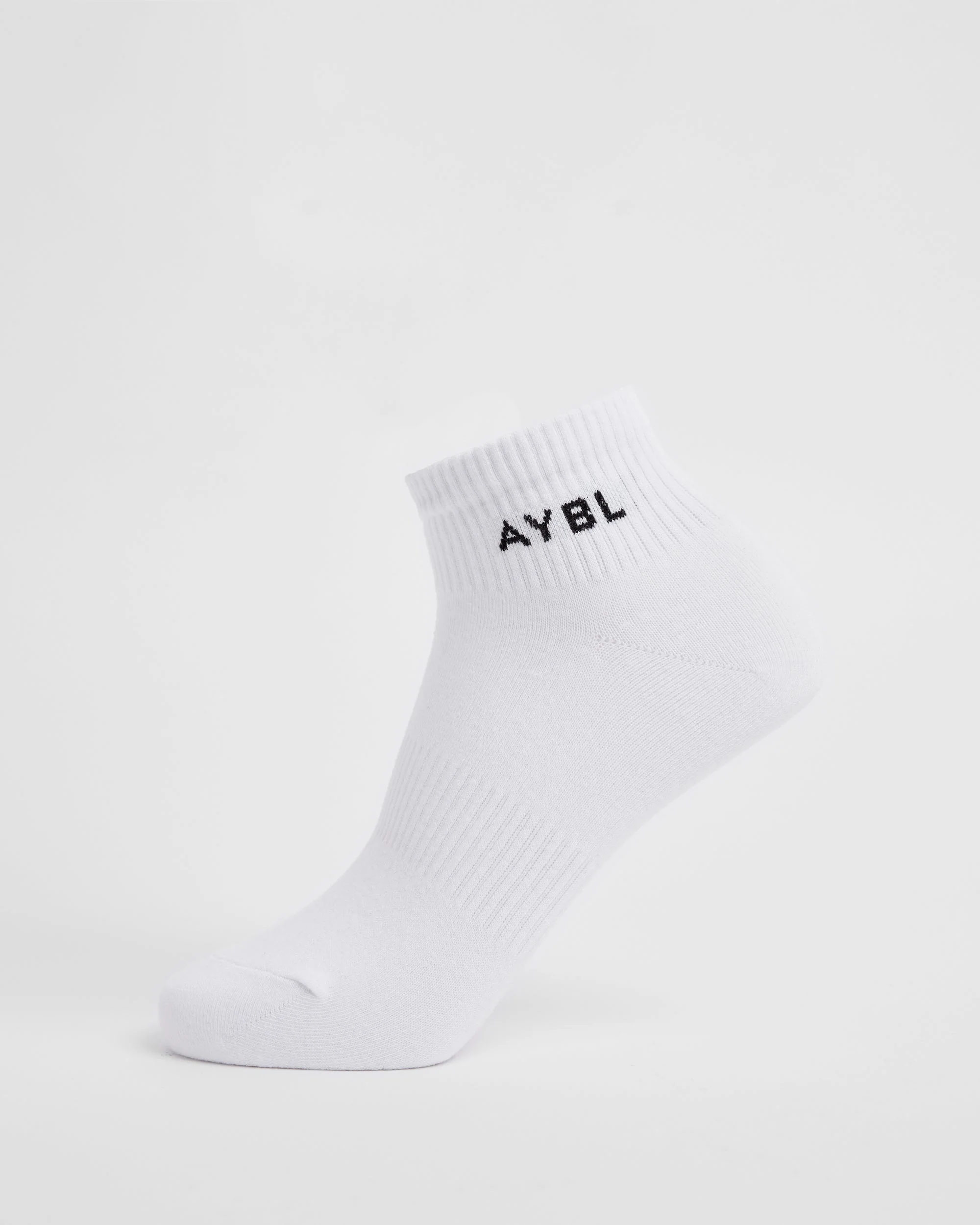 Everyday Ankle Socks (3 Pack) - Blanc - Image 3