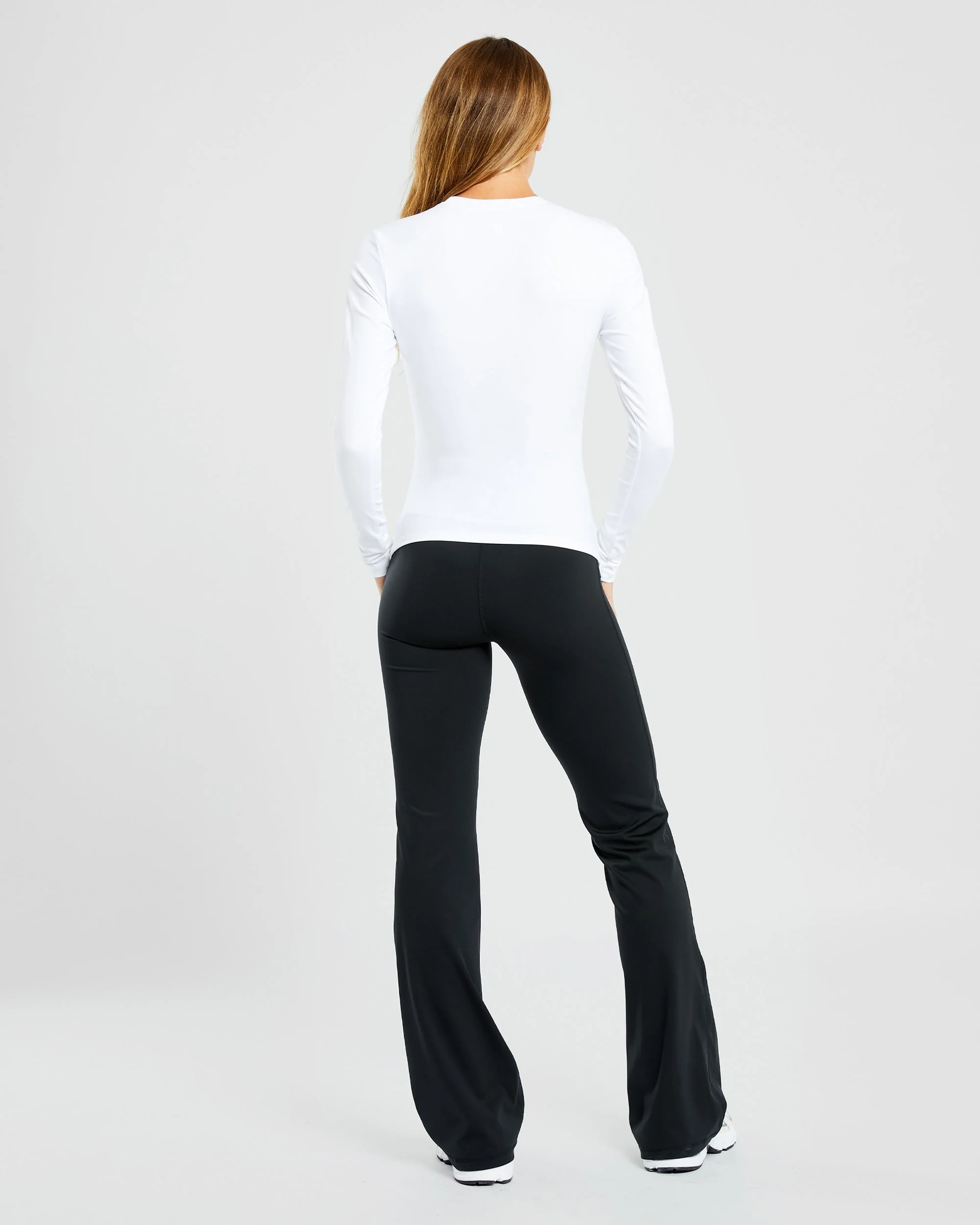 Sculpt Long Sleeve Top - Blanc - Image 4