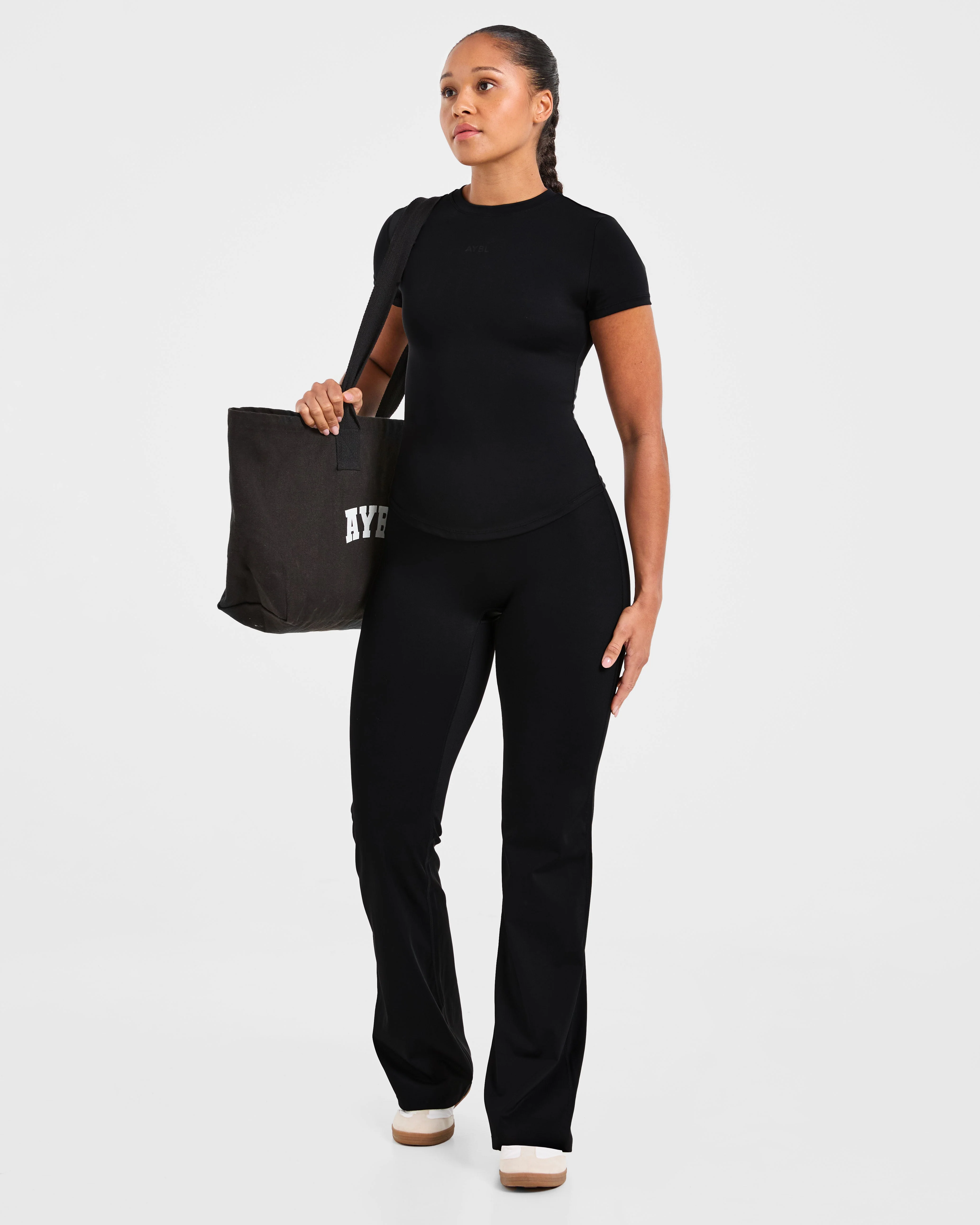 Sculpt T Shirt - Noir - Image 7
